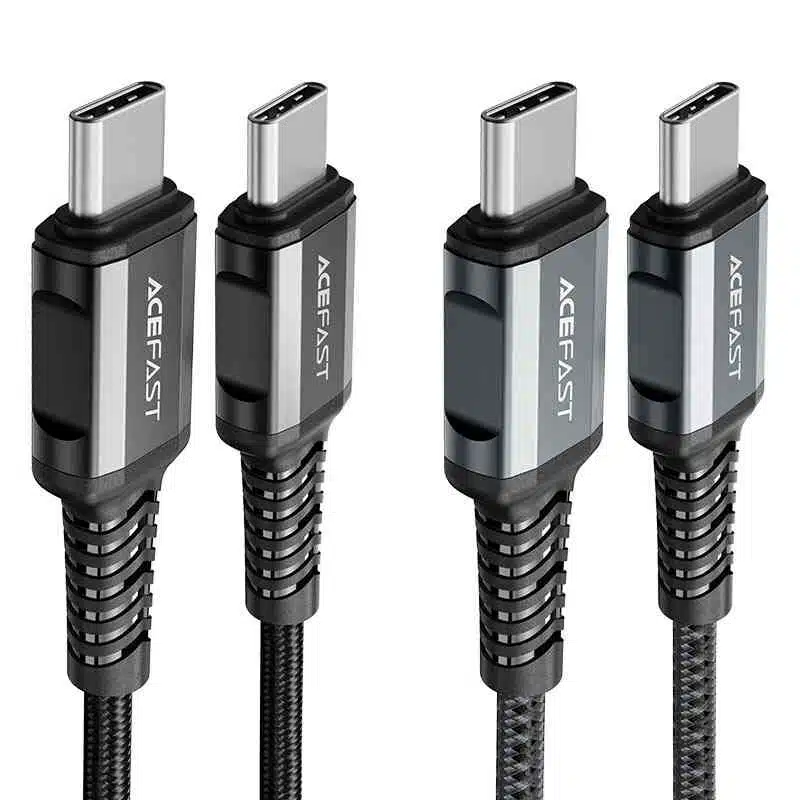 BC1-03 USB-C to USB-C aluminum alloy charging data cable