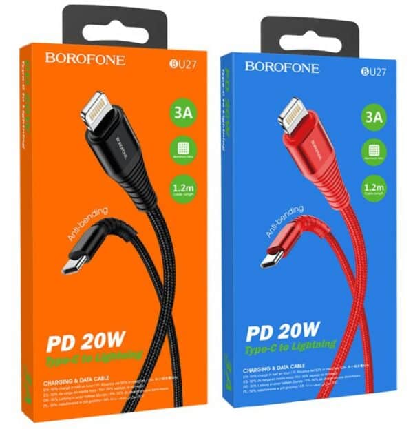 Bu27 Cool Victory Pd Charging Data Cable For Lightning