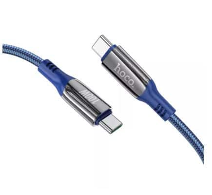 כבל כולל צג דיגיטלי S51 100W Extreme charging data cable for Type-C to Type-C