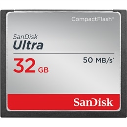 כרטיס זיכרון SanDisk Ultra CF 32GB 50MB/s