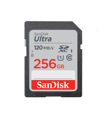 כרטיס זיכרון סנדסיק SanDisk Ultra SDSDUN4-256G 256GB SD