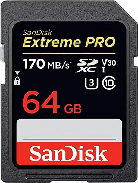 כרטיס זיכרון סנדיסק SanDisk Extreme Pro SDSDXXY-64G 64GB SD