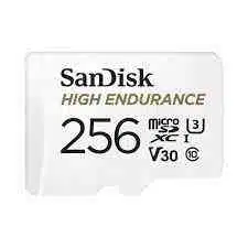 כרטיס זיכרון סנדיסק SanDisk High Endurance SDSQQNR-256G 256GB Micro SD