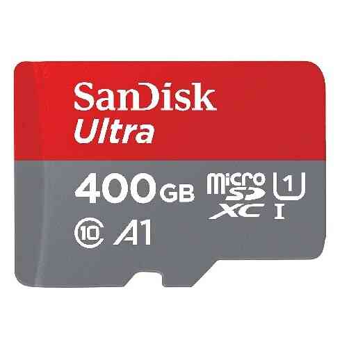כרטיס זיכרון סנדיסק SanDisk Ultra SDSQUA4-400G 400GB Micro SD
