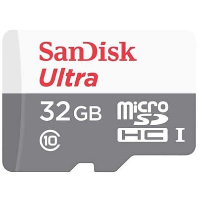כרטיס זיכרון SanDisk Ultra SDSQUNB-032G 32GB Micro SD סנדיסק