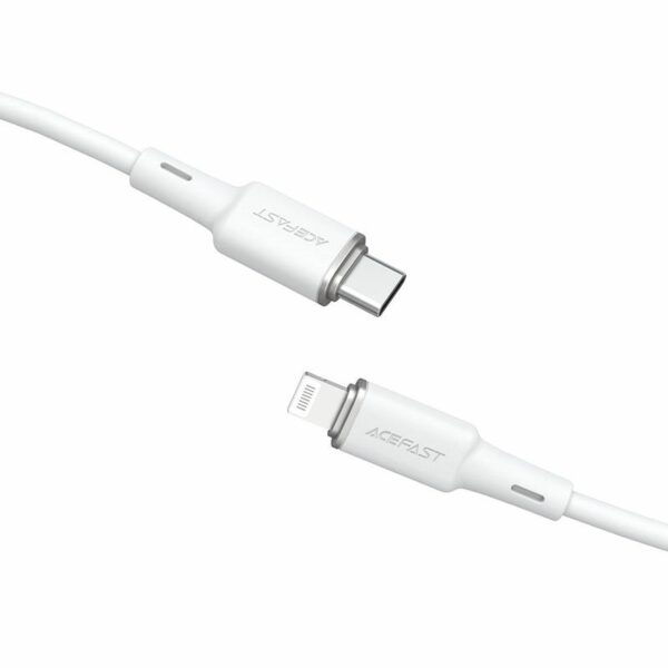 WC2-01 USB-C to Lightning zinc alloy silicone charging data cable