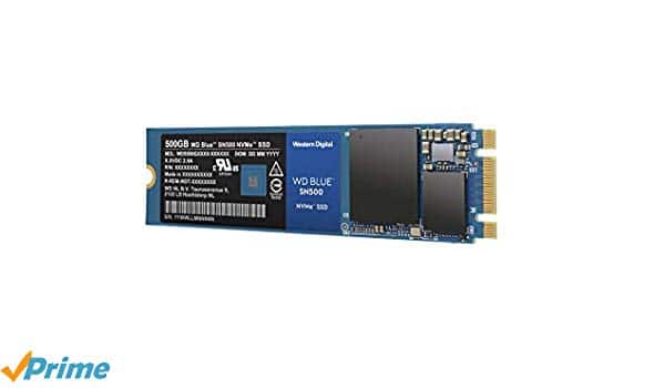 כונן SSD M.2 פנימי Western Digital WD Blue WDS500G1B0C 500GB