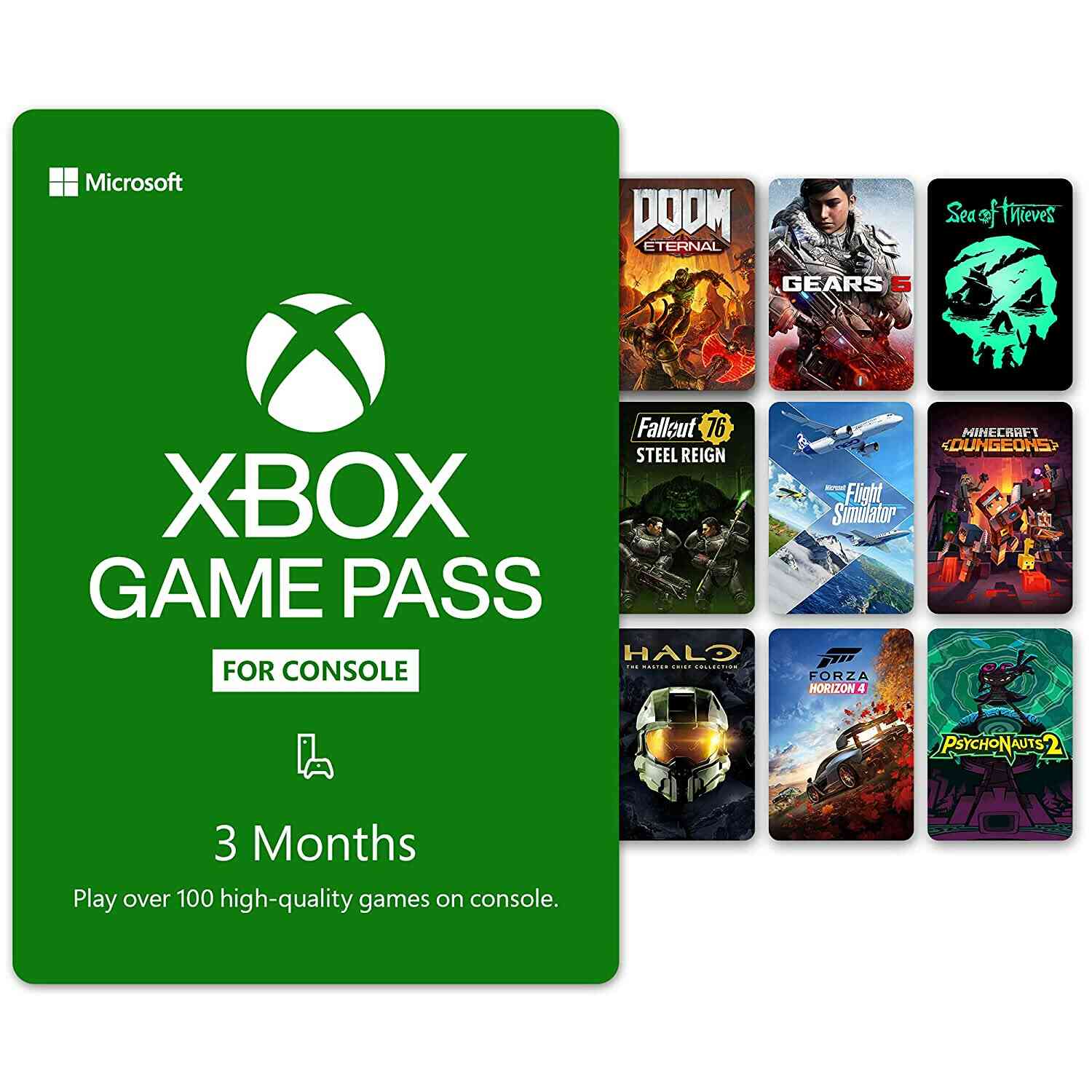 מנוי Xbox GamePass לשלושה חודשים לקונסולה