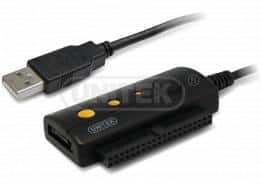 מתאם USB2.0 ל UNITEK SATA/IDE USB2.0 to IDE+SATA Adaptor Y-103OTB