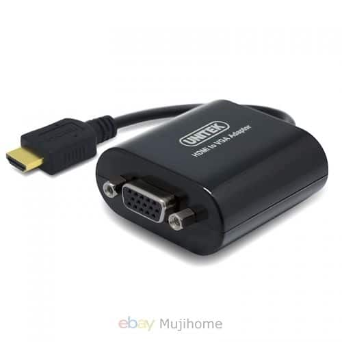 UNITEK Y-5311 MINI HDMI M TO VGA F CONVERTER