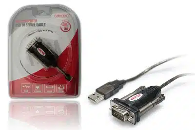 מתאםUNITEK Y-105 USB to Serial Cable