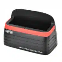 unitek Y-1077 USB 3.0 to SATA HDD Docking Station for All 2.5"/3.5" SATA HDD - Red + Black
