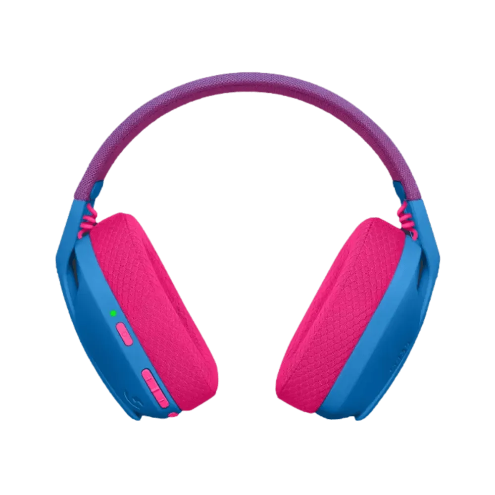 אוזניות אלחוטיות צבע כחול דגם Logitech G435 Wireless