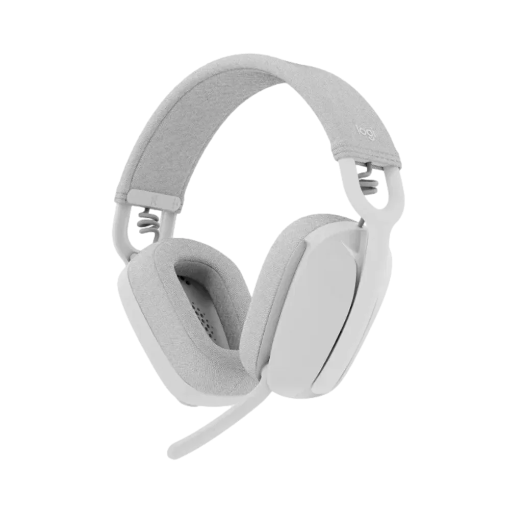אוזניות Logitech ZONE VIBE 100 – צבע לבן