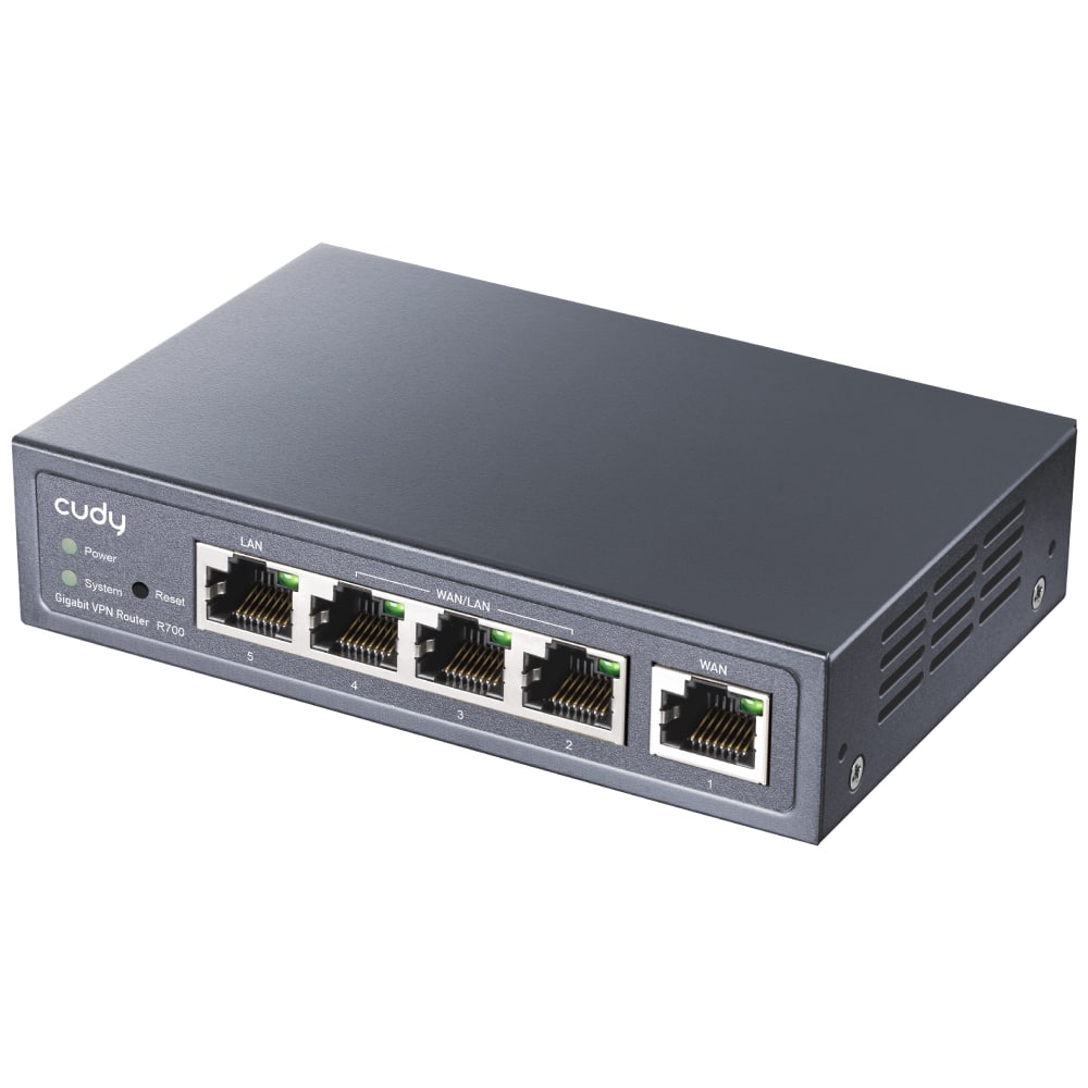 רכזת קודי CUDY R700-IL Gigabit Multi-WAN VPN Router