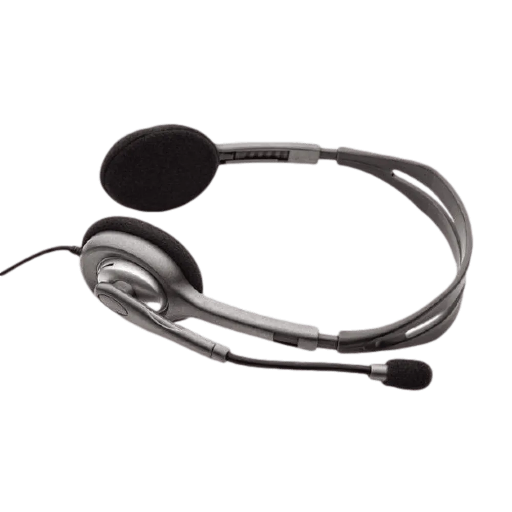 אוזניות ומיקרופון Logitech Stereo H110