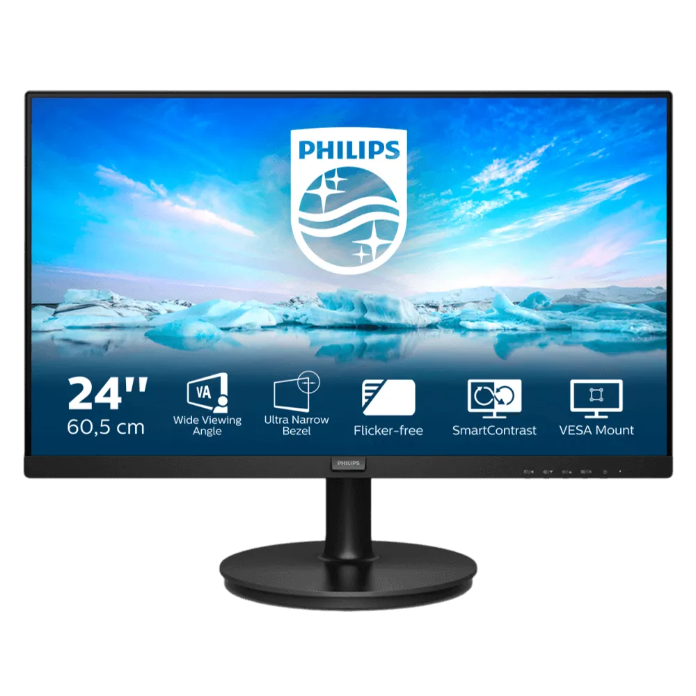 מסך מחשב ‏23.8 ‏אינטש Philips 241V8LA/00 Full HD פיליפס