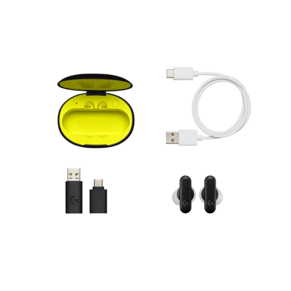 אוזניות LOGITECH G FITS True Wireless - צבע שחור