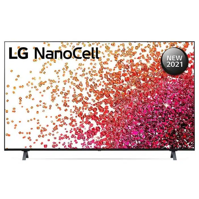 טלוויזיית 50 אינץ' LED חכמה Smart TV ברזולוציית 4K Ultra HD ופאנל LED 4K בטכנולוגיית Nano Cell לתמונה עוצרת נשימה LG דגם: 50NANO75VPA