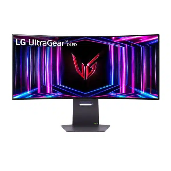 מסך ''34 גיימינג קעור OLED UltraGear™ WQHD תוצרת LG דגם: 34GS95QE-B