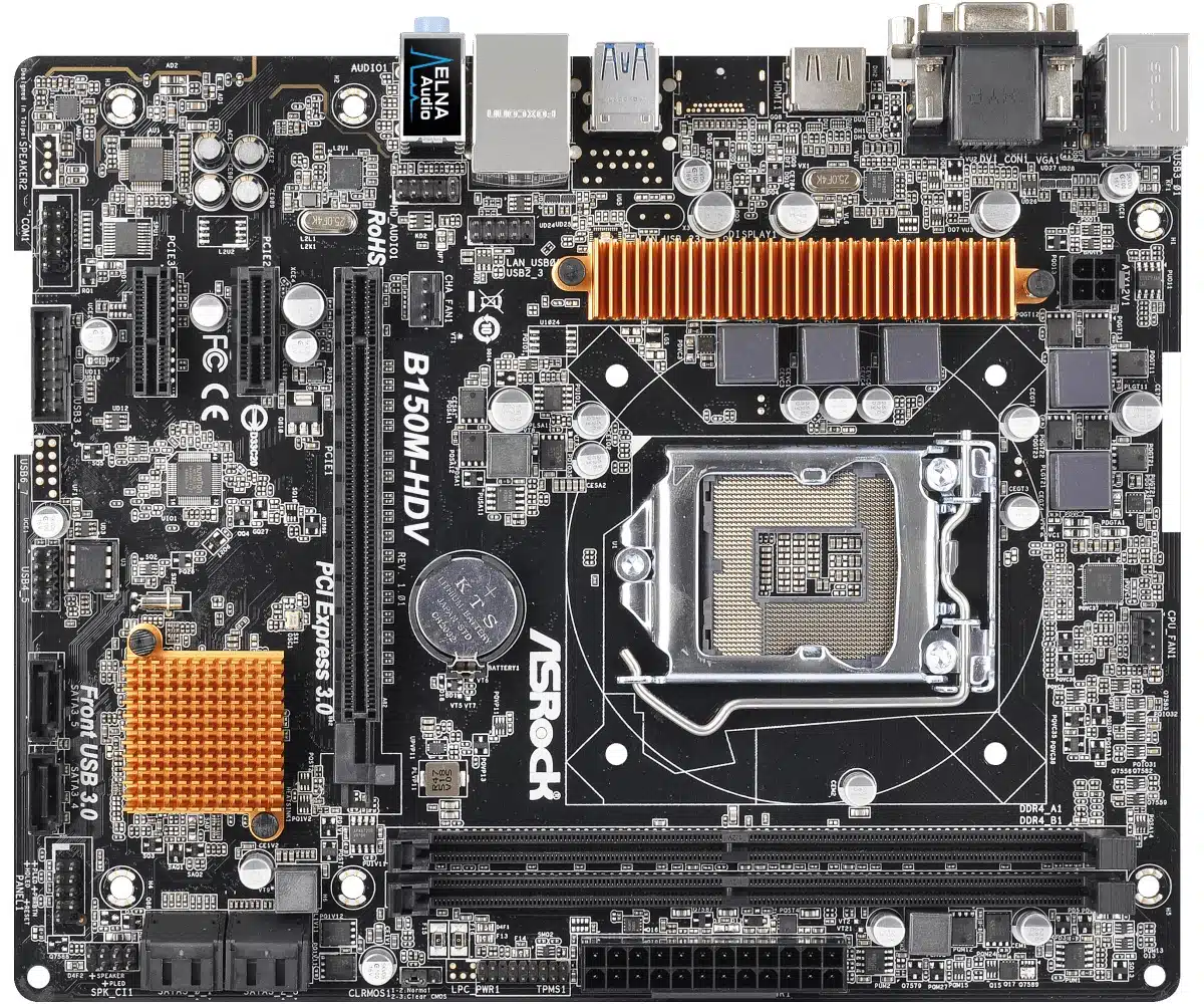 לוח אם ASRock B150M-HDV mATX