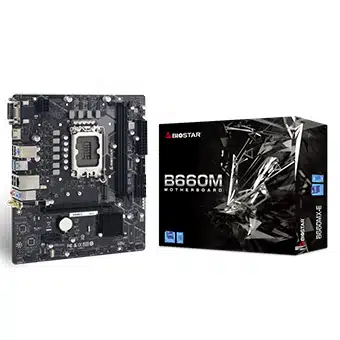 לוח אם BioStar B660MX-E mATX VGA+DVI+HDMI