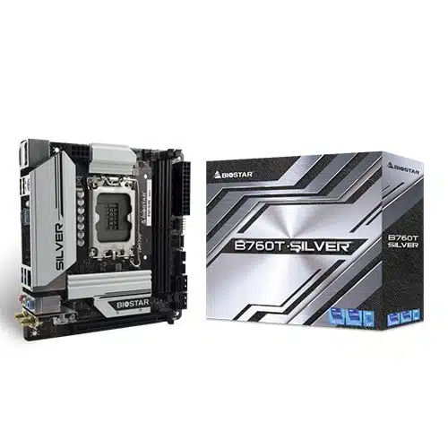 לוח אם BioStar B760T-Silver ITX VGA+HDMI