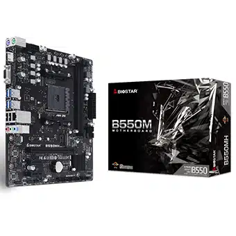 לוח אם BioStar AMD B550MH mATX HDMI+VGA