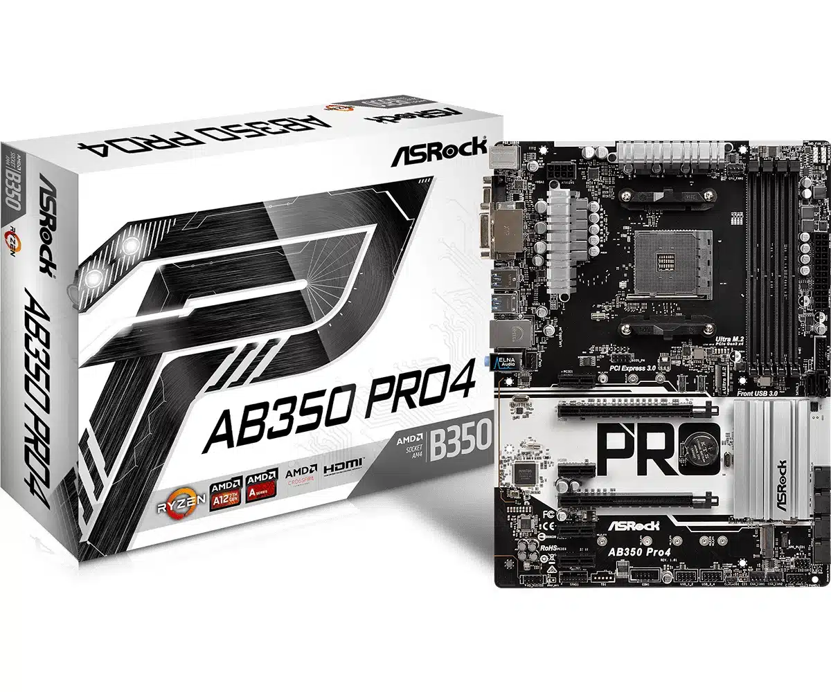 לוח אם ASRock AB350 Pro4