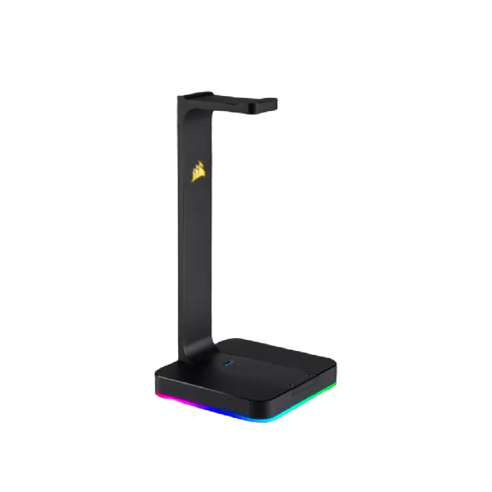 מעמד מואר לאוזניות – CORSAIR ST100 RGB Premium Headset Stand
