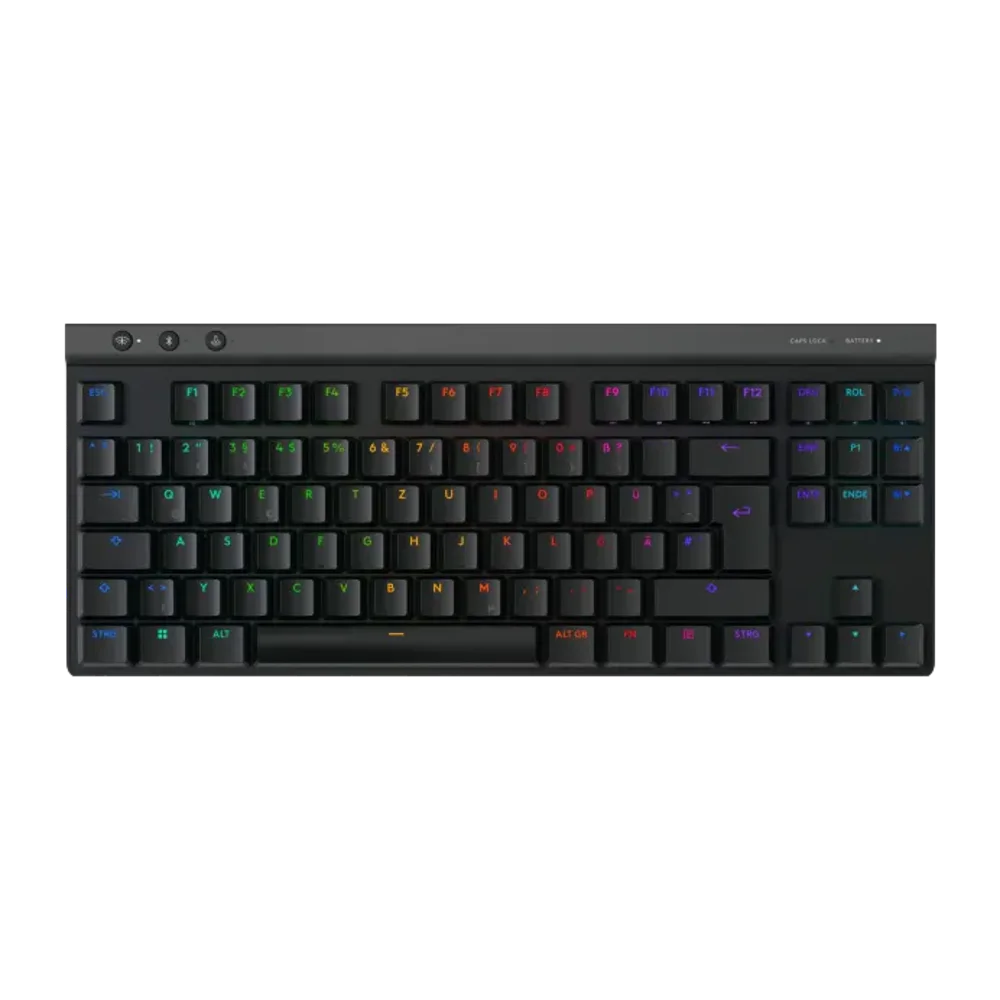 מקלדת גיימינג LOGITECH G515 LIGHTSPEED TKL צבע שחור