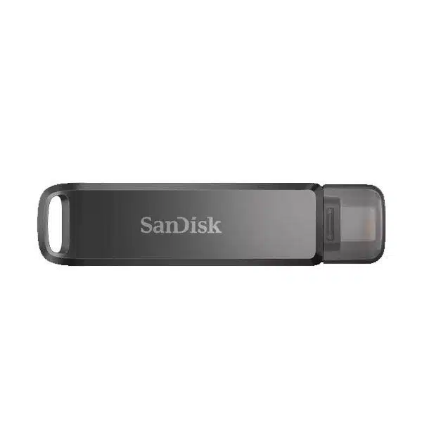 זיכרון נייד iXpand Flash Drive Luxe USB-C + Lightning בנפח 64GB מבית Sandisk דגם SDIX70N-064G-GN6NN