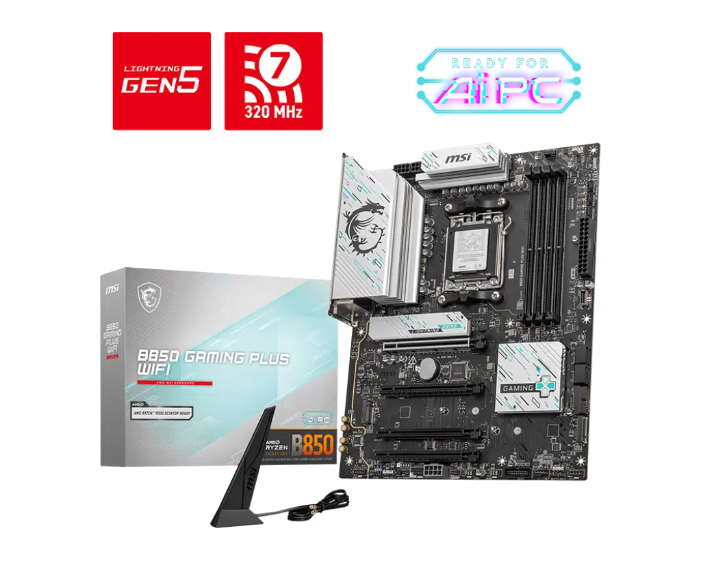 לוח אם MSI B850 GAMING PLUS WIFI