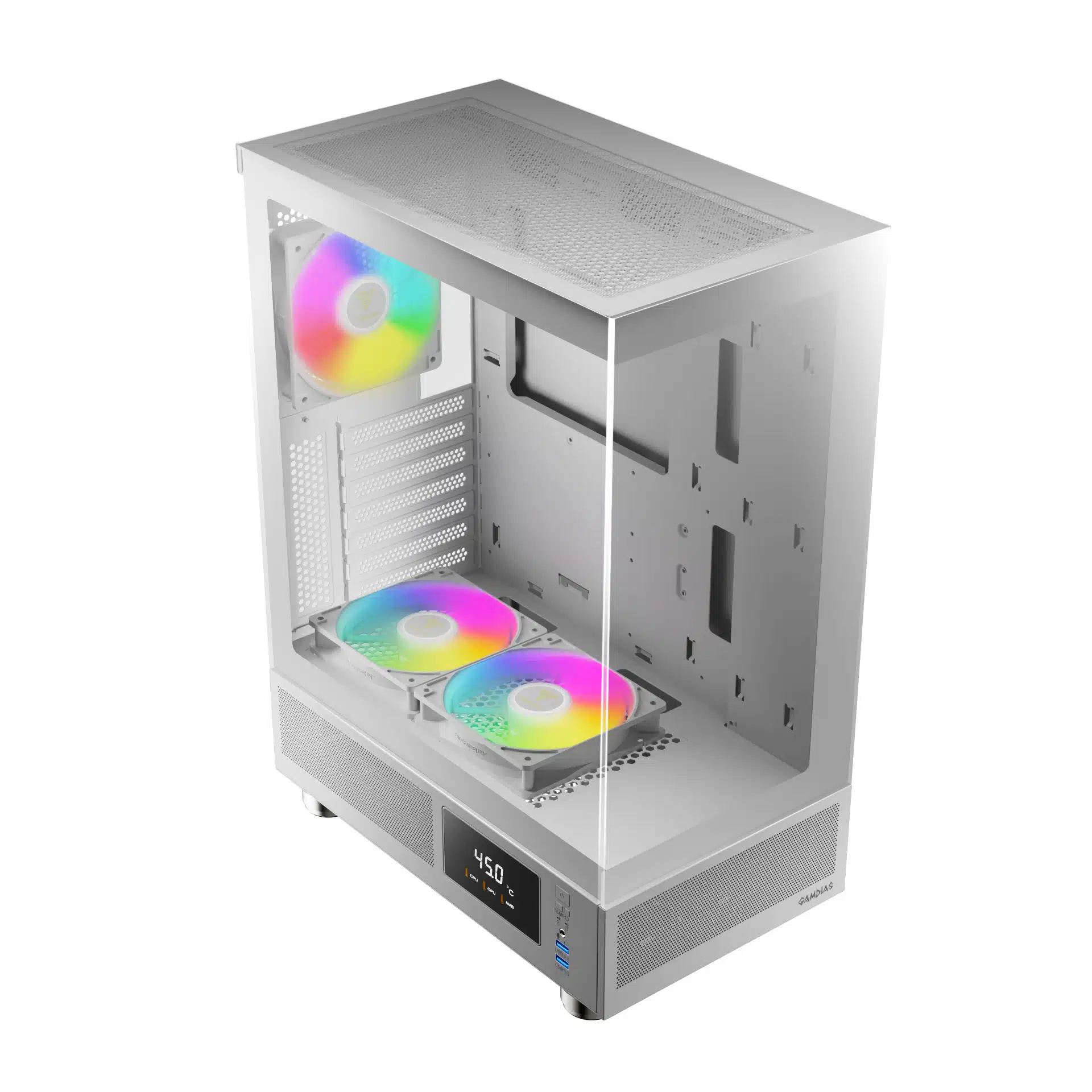 מארז מחשב GAMDIAS ATLAS E1 WHITE