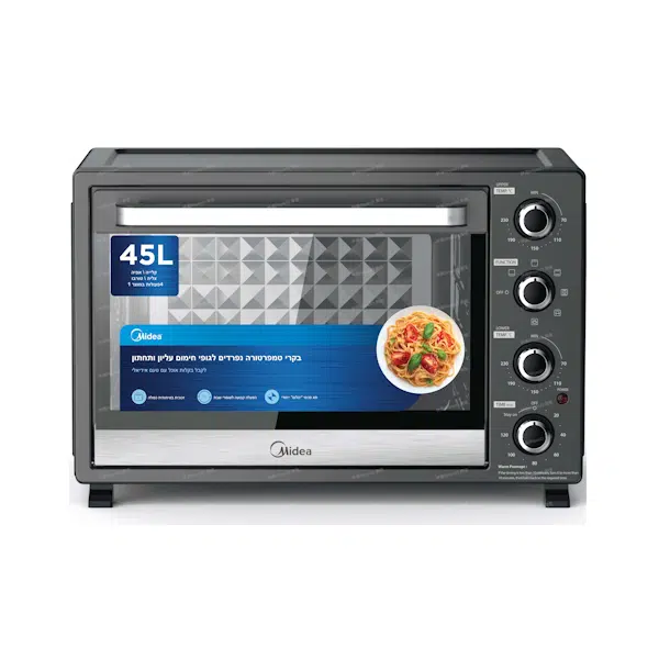 טוסטר אובן 45 ליטר + טורבו דגם MC38EGK מבית MIDEA