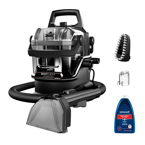 מכונת ניקוי שואבת ושוטפת חוטית הכוללת קיטור דגם SpotClean HydroSteam Select 3697N מבית BISSELL