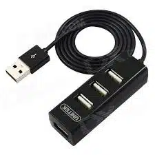 UNITEK Y-2140BK USB 2.0 4-Port Hub - Black