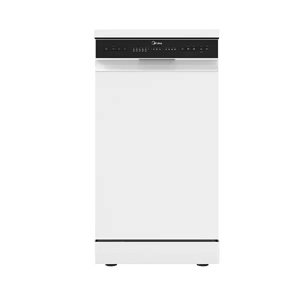 מדיח צר 10 מערכות כלים לבן דגם WQP8-W7634C-W מבית MIDEA