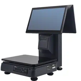 משקל קופה רושמת שני מסכים "15 אינטל BRAUMERS i5