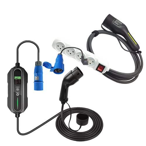 מטען מרכב לרכב חשמלי באמצעות V2L וכבל סבתא