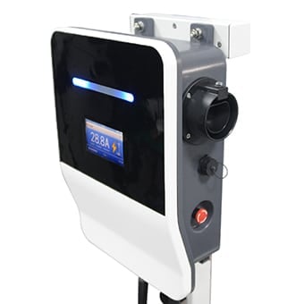 עמדת טעינה ציבורית לרכב חשמלי Braumers Public station EV Charger 32A Type2 22kw