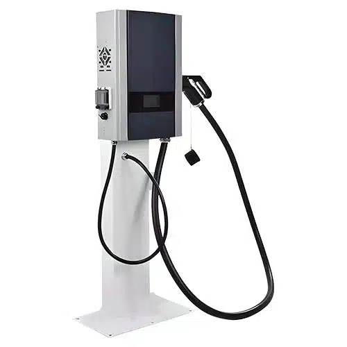 עמדת טעינה דיסי (DC) מהירה לרכב חשמלי Braumers 30kW CCS1 DC charger