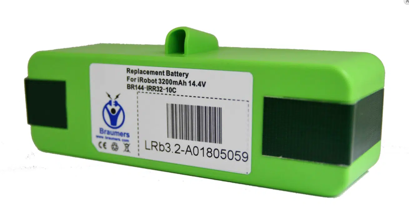 סוללה ליתיום-יון לאיירובוט רומבה iRobot Roomba 3200mAh 14.4V