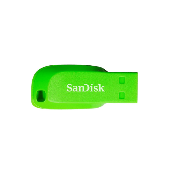 זיכרון נייד Cruzer Blade Electric בנפח 16GB מבית Sandisk דגם SDCZ50C-016G-B35GE