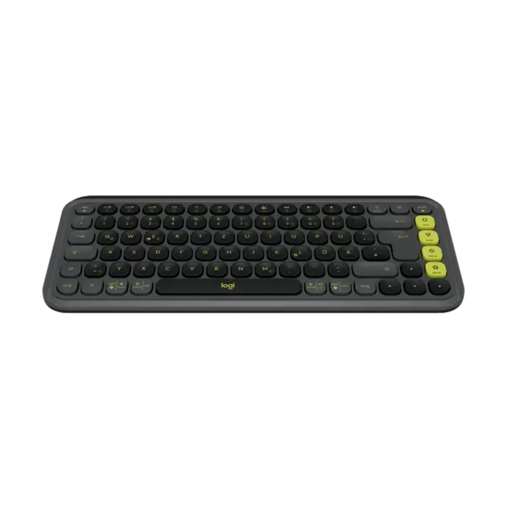 מקלדת אלחוטית בצבע גרפיט LOGITECH POP ICON KEYS