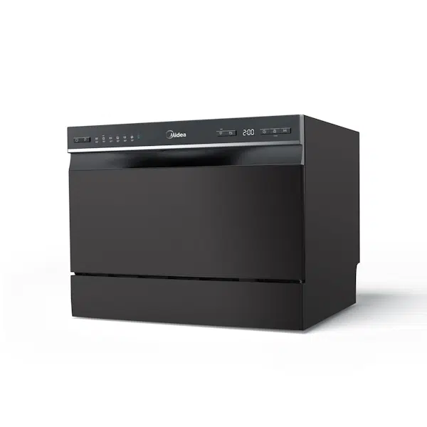 מדיח כלים על השיש 7 תוכניות דגם MDWT0602M(B)-W-IL מבית MIDEA