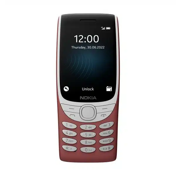 טלפון סלולרי NOKIA דגם 8210 בצבע אדום