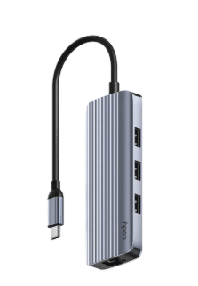 CUDY 5-IN-1 USB Hub with GbE UH605
