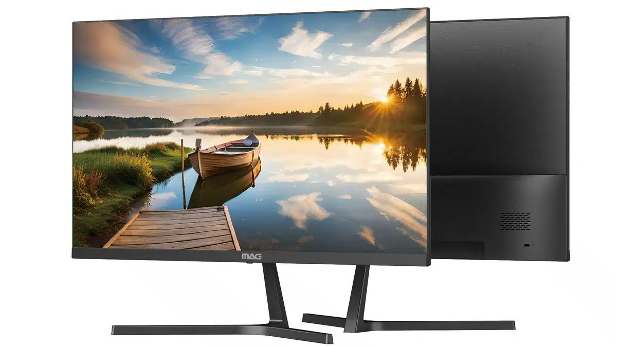 מסך מחשב מאג MAG 21.45" Flat Led Monitor, 100Hz D22F100S