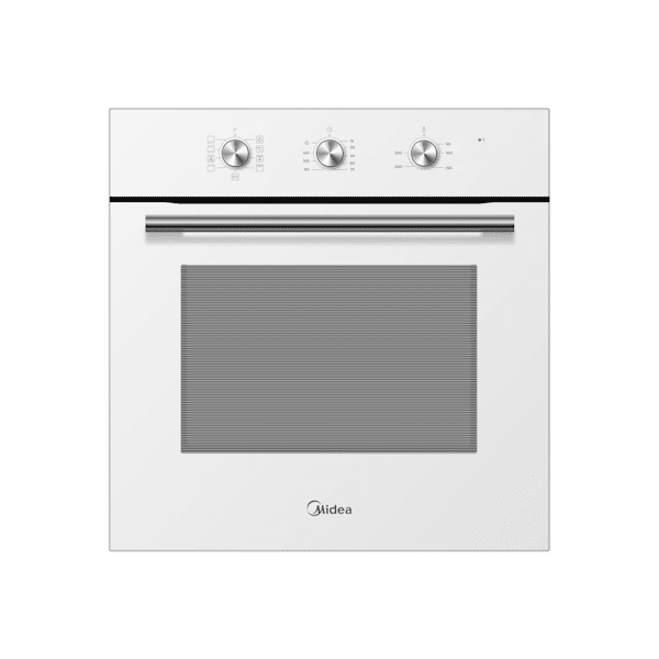תנור אפייה בנוי 8 תכניות לבן דגם 65DME30004W מבית MIDEA